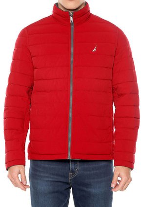 Chaqueta Doble Faz Gris-Rojo Nautica