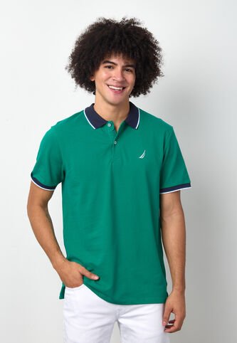 Polo NAUTICA Verde Nautica