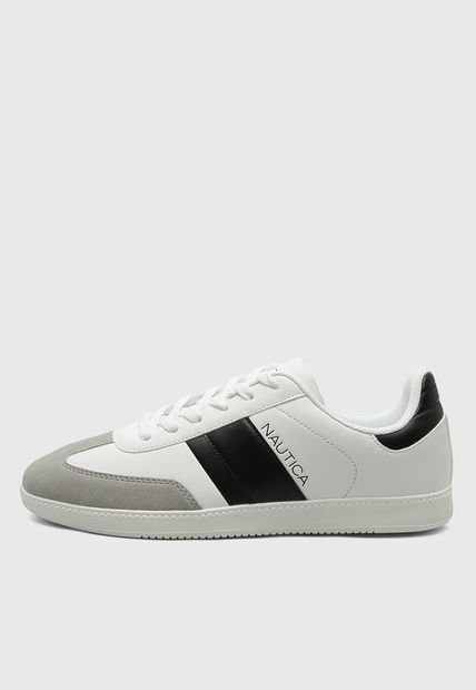 Tenis Lifestyle Blanco-Gris-Negro Nautica