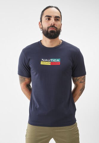 Camiseta NAUTICA Azul Nautica