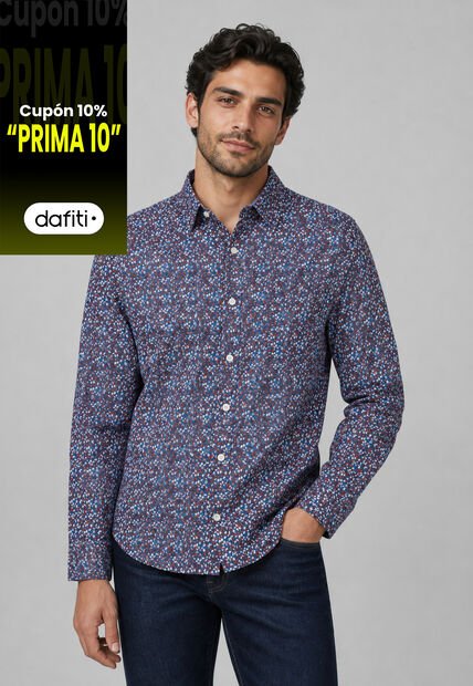 Camisa NAUTICA Azul