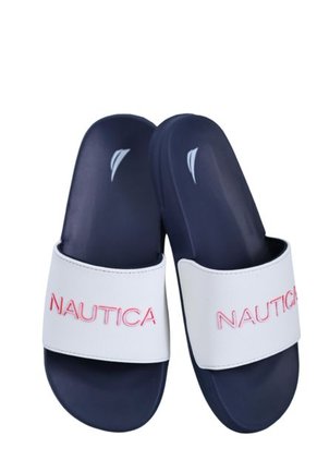 Chanclas Nautica Dolan /White Mens Slides