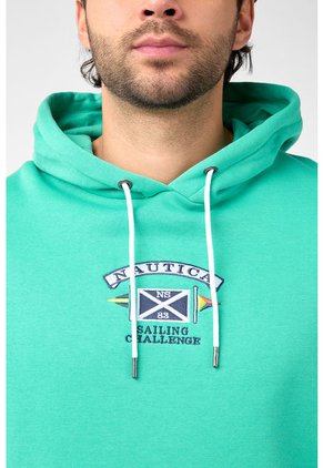 Hoodie Verde Menta-Azul-Blanco NAUTICA Vancouver OH