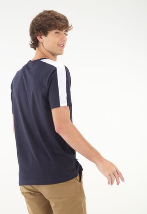Camiseta Azul-Blanco-Rojo Nautica