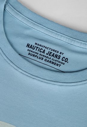 Camiseta NAUTICA Celeste
