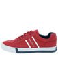 Tenis Lifestyle Rojo-Blanco Nautica Low Cut Oxford de Nautica