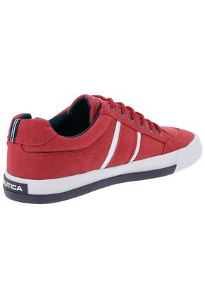 Tenis Lifestyle Rojo-Blanco Nautica Low Cut Oxford