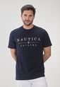 Camiseta Azul Navy-Naranja-Verde NAUTICA de Nautica