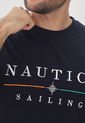 Camiseta Azul Navy-Naranja-Verde NAUTICA de Nautica