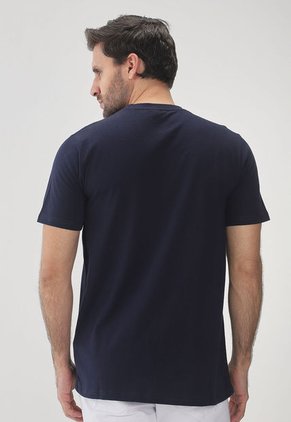 Camiseta Azul Navy-Naranja-Verde NAUTICA