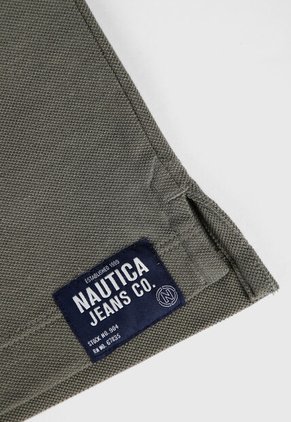 Polo NAUTICA Verde Oliva