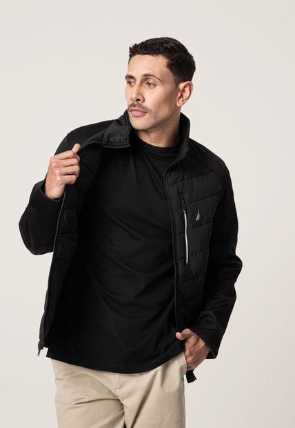 BELA Chaqueta Textil Sprinter Negro Plateado