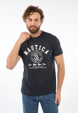 Camiseta NAUTICA Azul Nautica