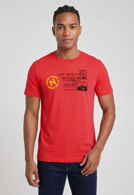 Camiseta NAUTICA Rojo