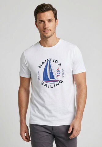Camiseta NAUTICA Blanco Nautica