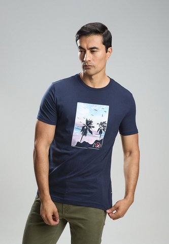 Camiseta NAUTICA Azul Nautica