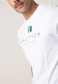 Camiseta Blanco-Verde-Azul Nautica de Nautica