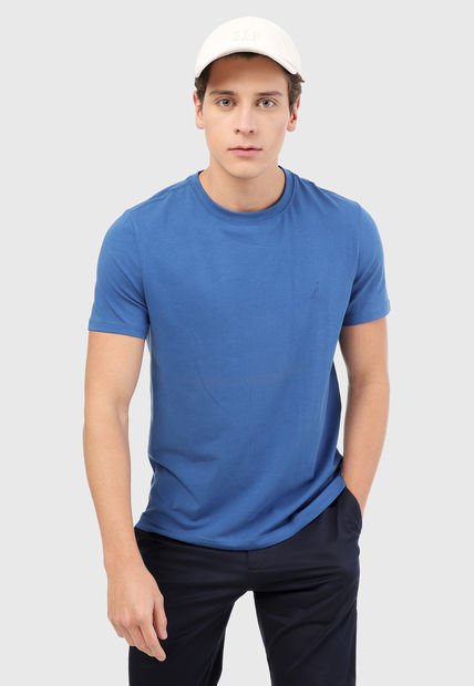 Camiseta Azul Nautica