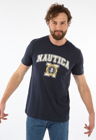 Camiseta NAUTICA Azul Nautica