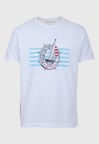 Camiseta NAUTICA Blanco Nautica