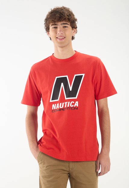 Camiseta NAUTICA Wessix Rojo