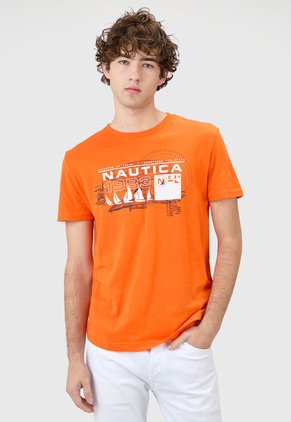 Camiseta NAUTICA Naranja