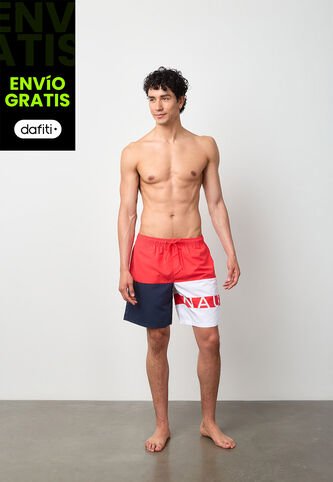 Traje de Baño NAUTICA Rojo Nautica