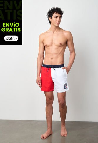 Traje de Baño NAUTICA Rojo Nautica