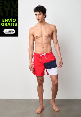 Traje de Baño NAUTICA Rojo Nautica