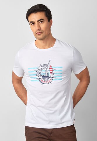 Camiseta NAUTICA Blanco Nautica