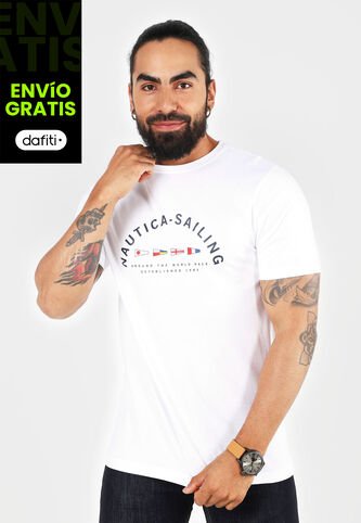 Camiseta NAUTICA Blanco Nautica
