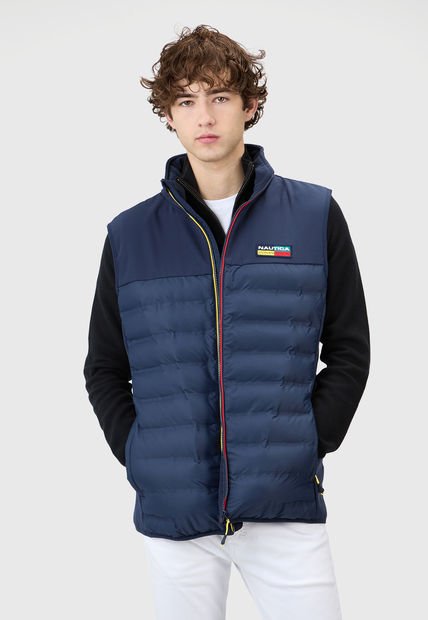Chaleco Acolchado Azul-Multicolor NAUTICA