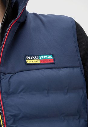 Chaleco Acolchado Azul-Multicolor NAUTICA