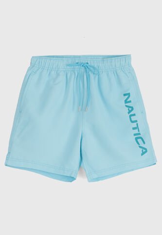 Traje de Baño NAUTICA Celeste Nautica