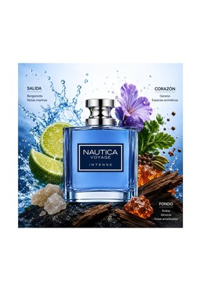 Perfume Nautica Voyage Intense Hombre EDT 100 Ml