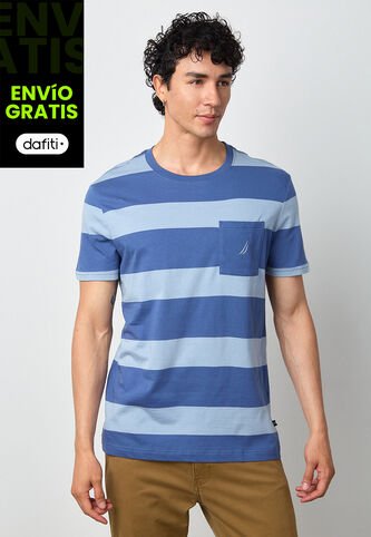 Camiseta NAUTICA Azul Nautica
