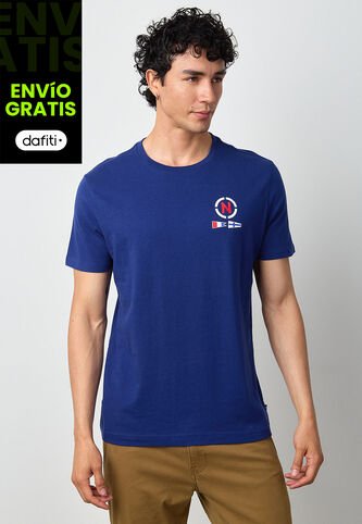 Camiseta NAUTICA Azul Nautica