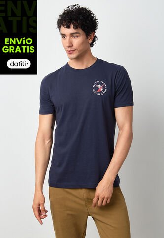 Camiseta NAUTICA Azul Nautica