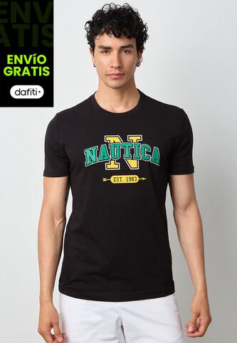 Camiseta NAUTICA Negro Nautica