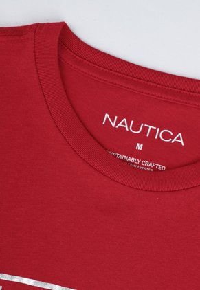 Camiseta Manga Larga NAUTICA Rojo
