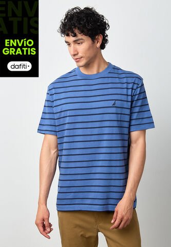 Camiseta NAUTICA Azul Nautica