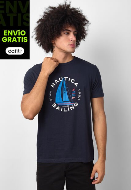 Camiseta NAUTICA Azul