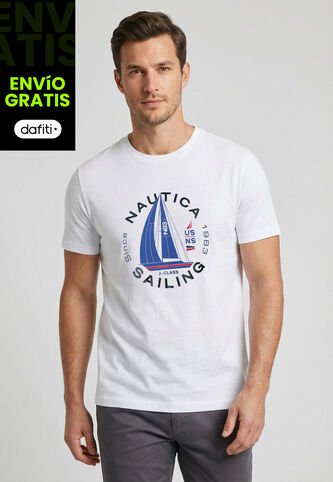 Camiseta NAUTICA Blanco Nautica