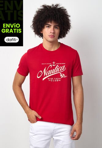 Camiseta NAUTICA Rojo Nautica