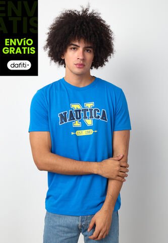 Camiseta NAUTICA Azul Nautica