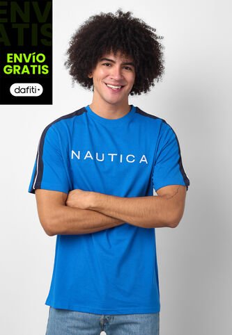 Camiseta NAUTICA Azul Nautica