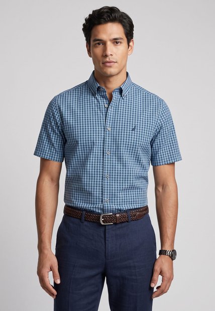 Camisa NAUTICA Azul