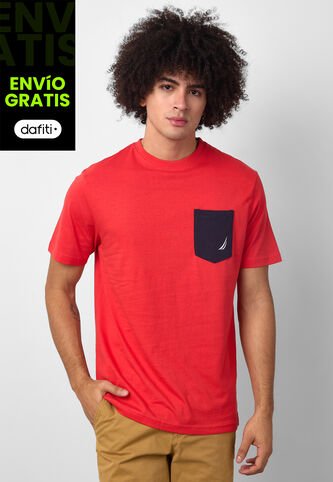 Camiseta NAUTICA Rojo Nautica