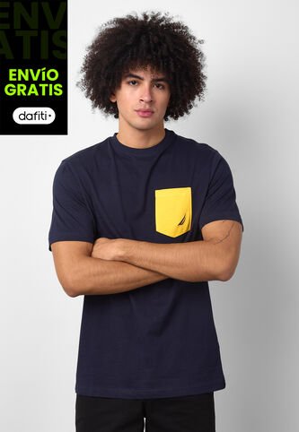 Camiseta NAUTICA Azul Nautica