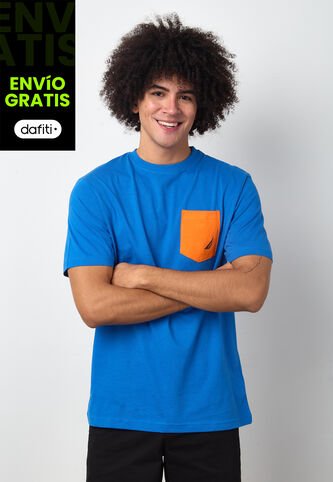 Camiseta NAUTICA Azul Nautica